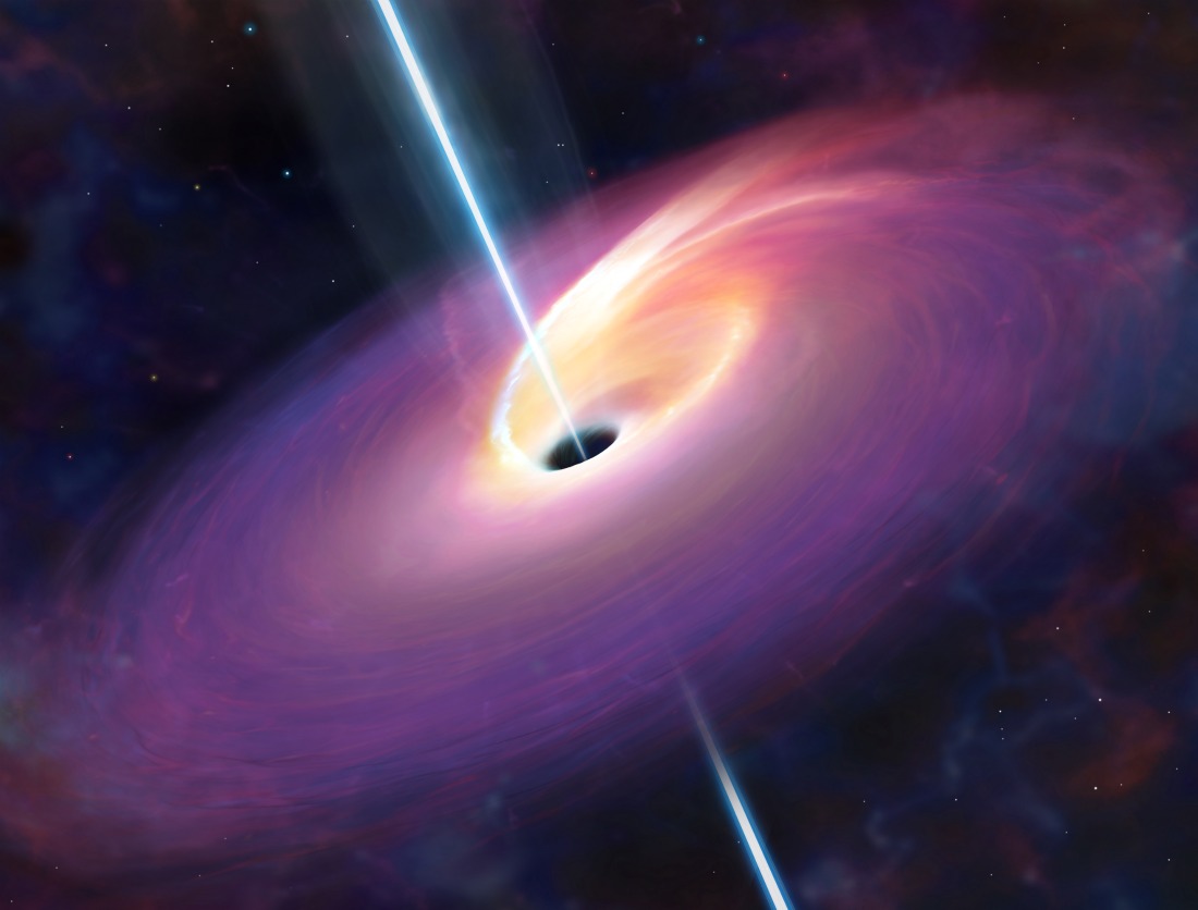 Rare Sight: Giant Black Hole Devours Star, Fires Beams at Earth